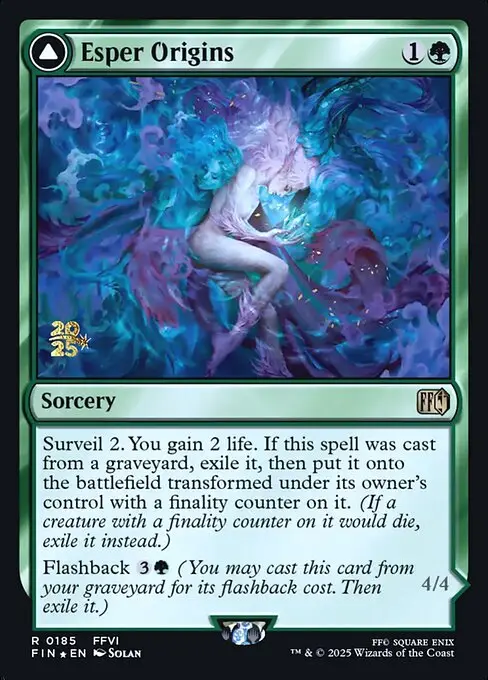 Esper Origins // Summon: Esper Maduin [Foil]