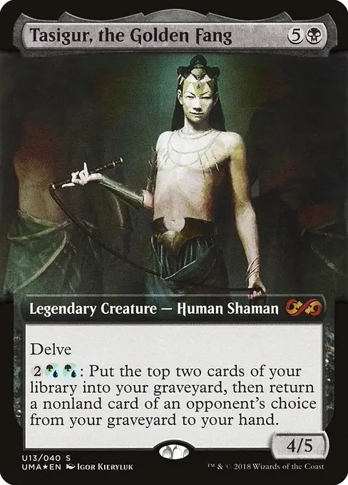Tasigur, the Golden Fang [Foil]