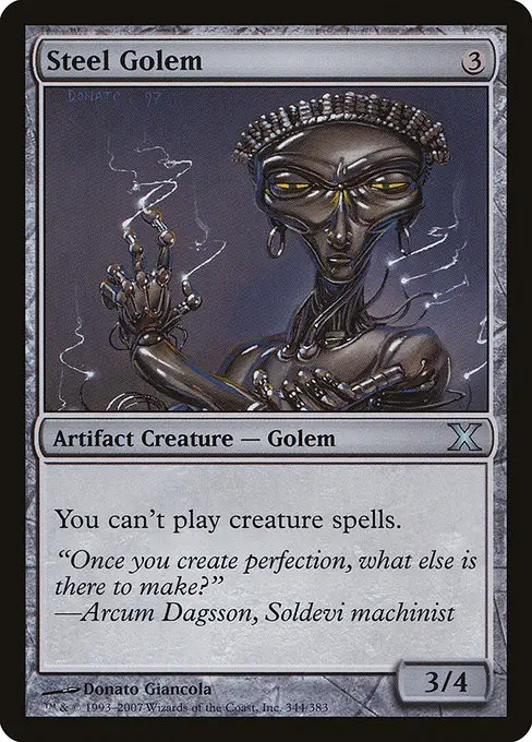 Steel Golem [Foil]