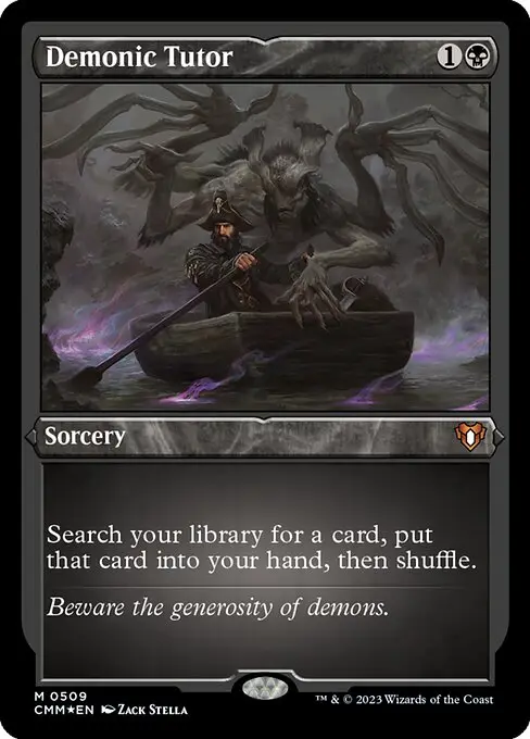 Demonic Tutor [Etched]