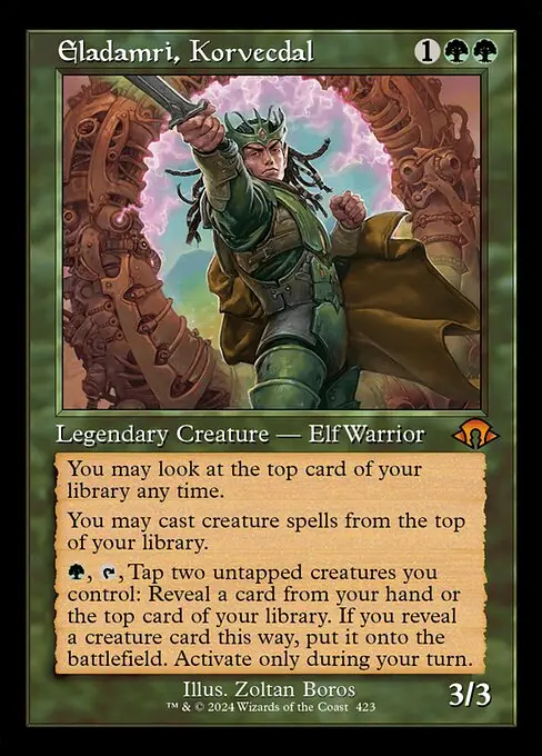 Eladamri, Korvecdal [Foil]