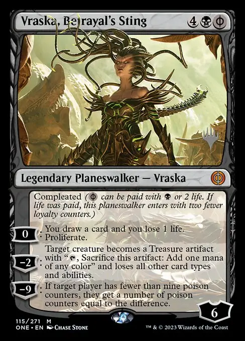 Vraska, Betrayal's Sting [Foil]