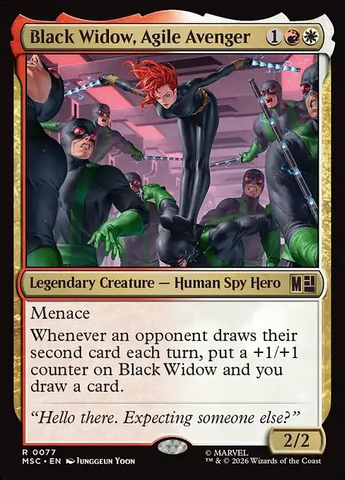 Black Widow, Agile Avenger [Foil]