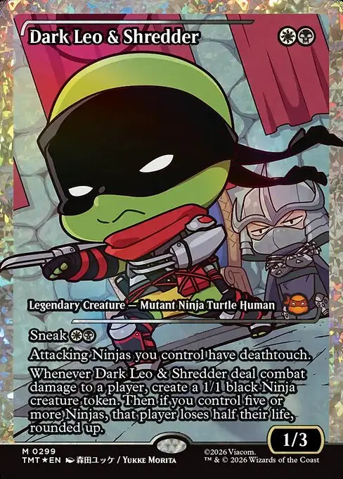 Dark Leo & Shredder [Foil]