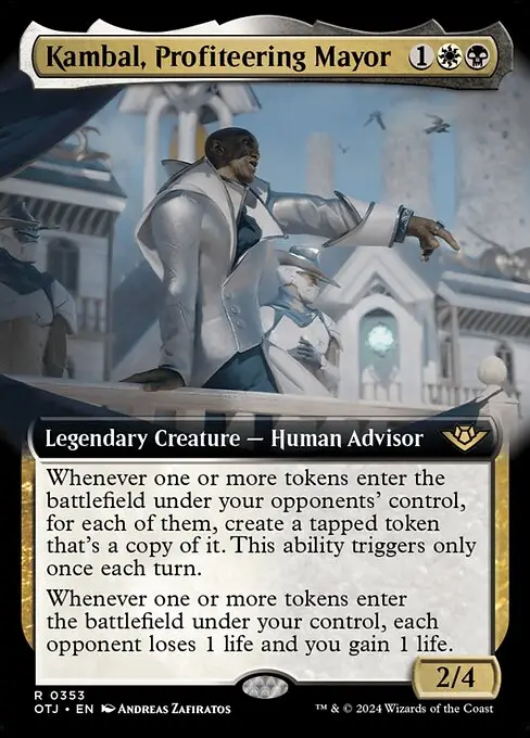 Kambal, Profiteering Mayor [Foil]