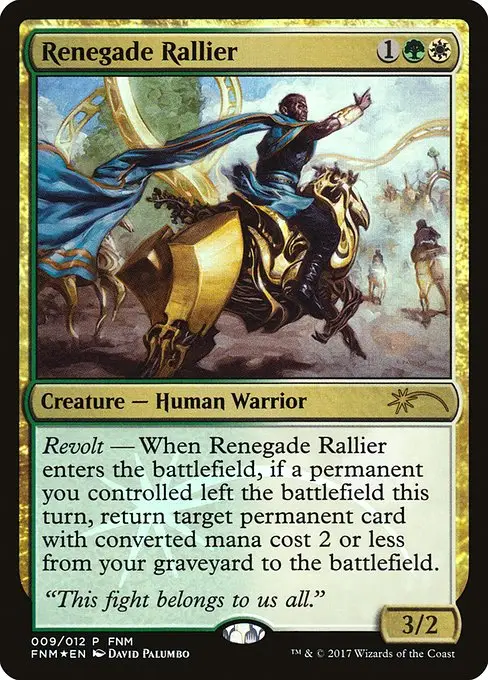 Renegade Rallier [Foil]