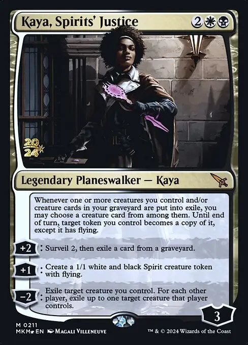 Kaya, Spirits' Justice [Foil]