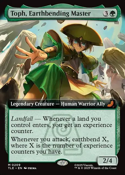 Toph, Earthbending Master [Foil]