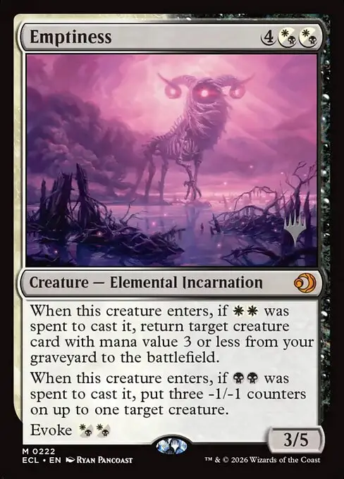 Emptiness [Foil]