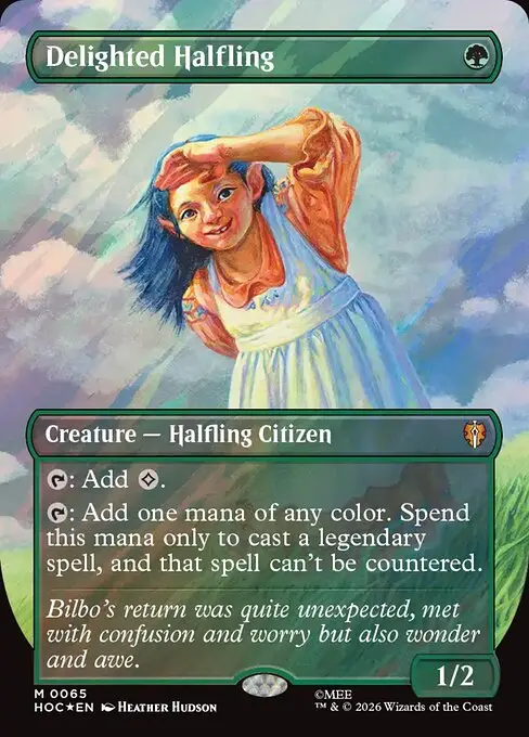 Delighted Halfling [Foil]