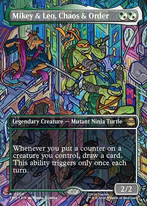 Mikey & Leo, Chaos & Order [Foil]