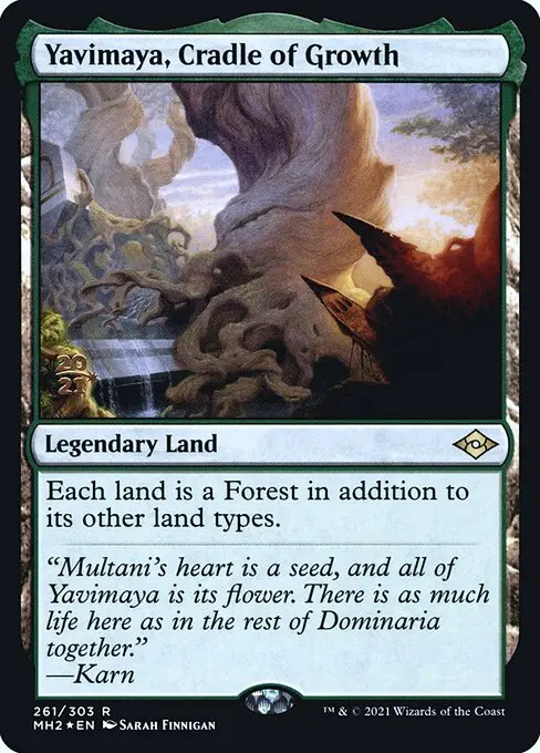 Yavimaya, Cradle of Growth [Foil]