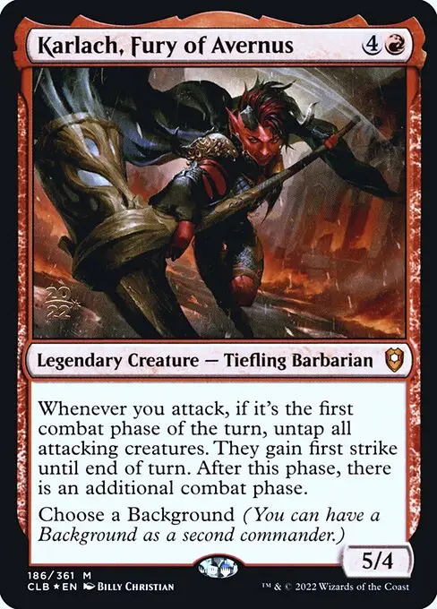 Karlach, Fury of Avernus [Foil]