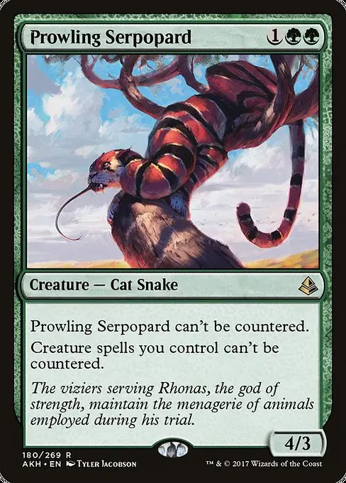 Prowling Serpopard [Foil]
