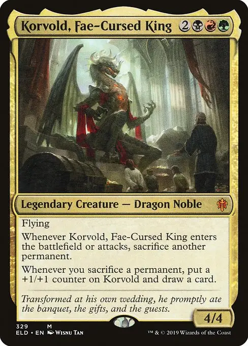 Korvold, Fae-Cursed King [Foil]