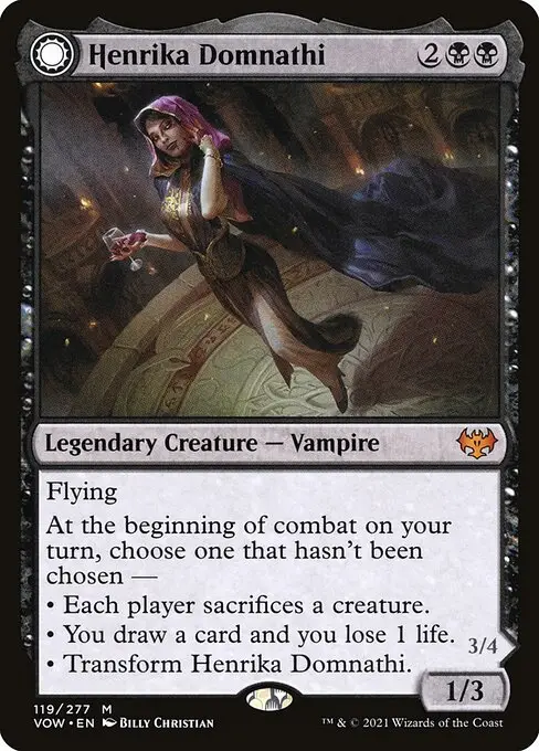 Henrika Domnathi // Henrika, Infernal Seer [Foil]