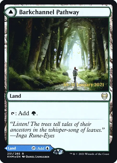 Barkchannel Pathway // Tidechannel Pathway [Foil]
