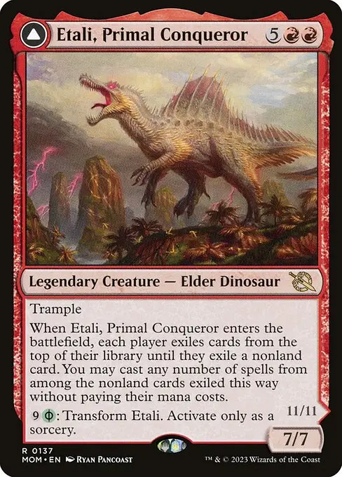 Etali, Primal Conqueror // Etali, Primal Sickness [Foil]