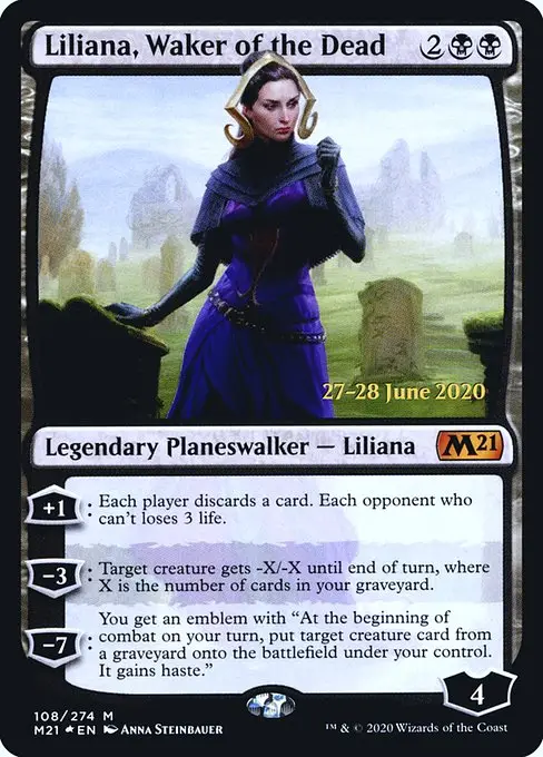 Liliana, Waker of the Dead [Foil]