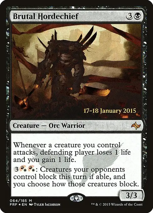 Brutal Hordechief [Foil]
