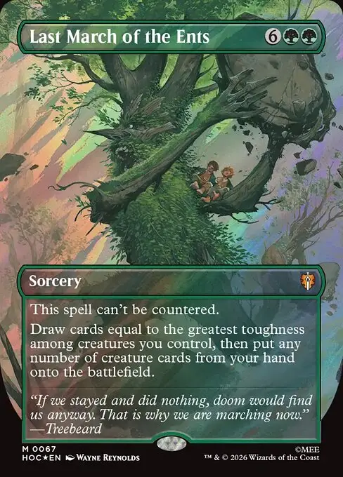 Last March of the Ents [Foil]