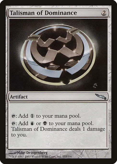 Talisman of Dominance [Foil]