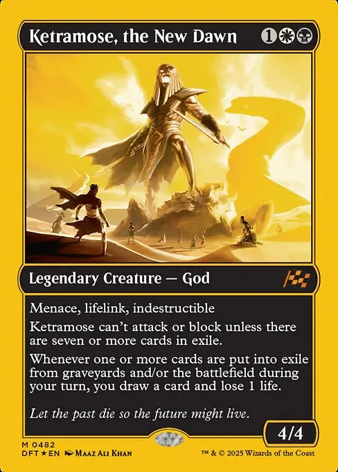 Ketramose, the New Dawn [Foil]