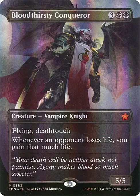 Bloodthirsty Conqueror [Foil]