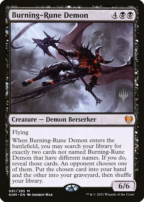 Burning-Rune Demon [Foil]