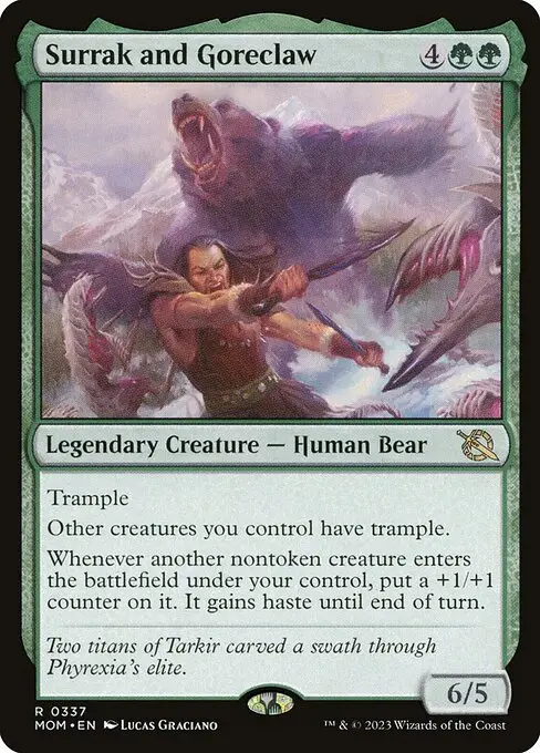 Surrak and Goreclaw [Foil]