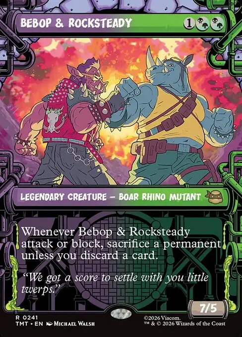 Bebop & Rocksteady [Foil]