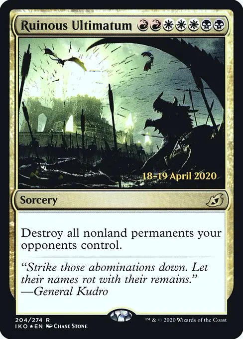 Ruinous Ultimatum [Foil]