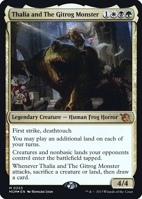 Thalia and The Gitrog Monster [Foil]