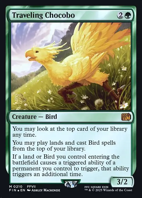 Traveling Chocobo [Foil]