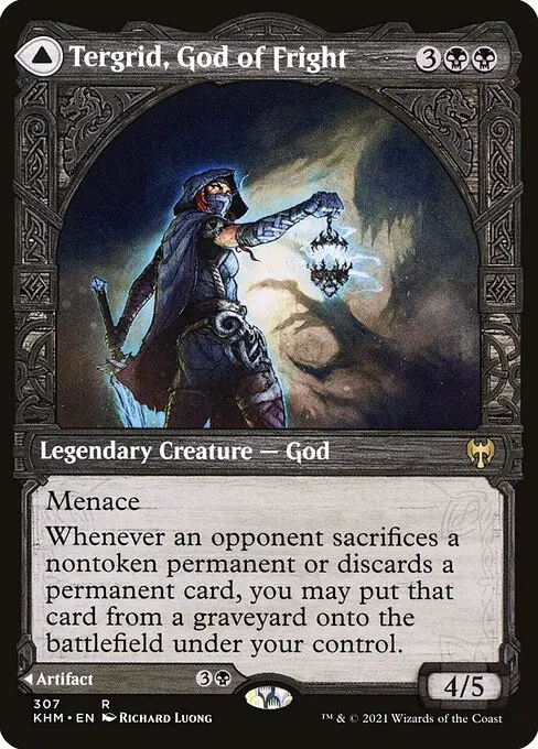 Tergrid, God of Fright // Tergrid's Lantern [Foil]