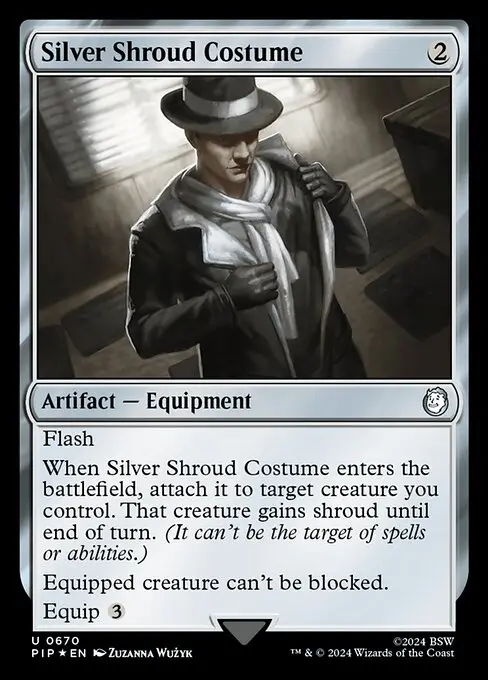 Silver Shroud Costume [Foil]
