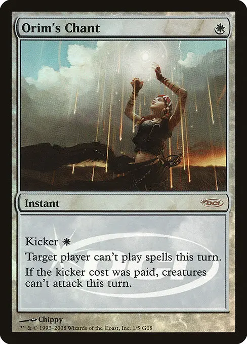 Orim's Chant [Foil]