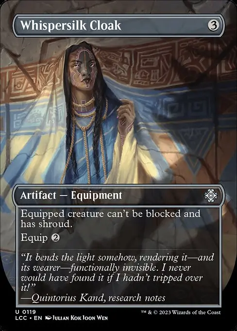 Whispersilk Cloak [Foil]