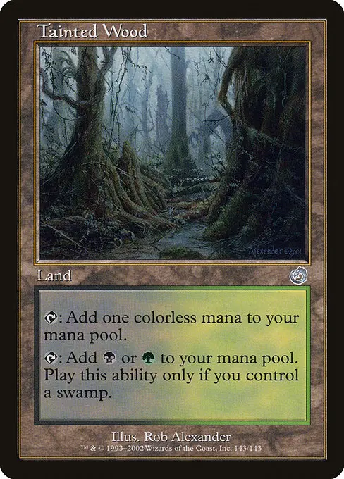 Tainted Wood [Foil]
