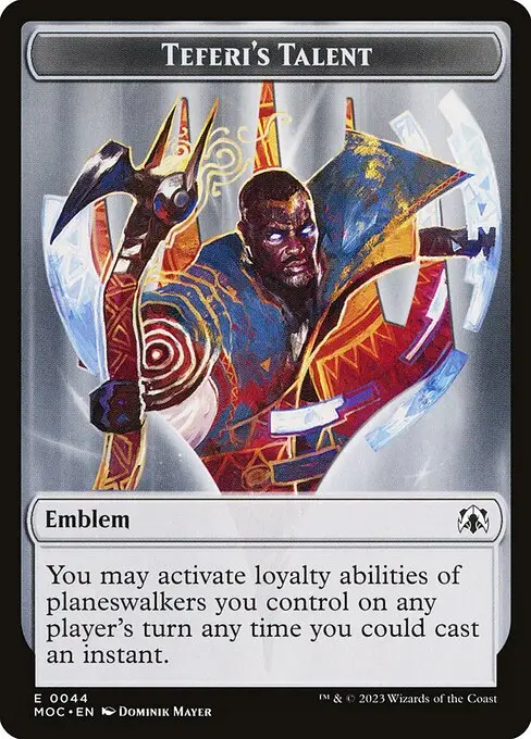 March of the Machine Commander Tokens