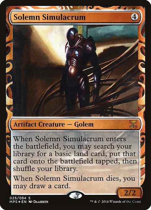 Solemn Simulacrum [Foil]