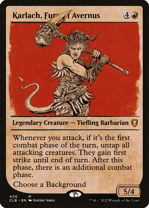 Karlach, Fury of Avernus [Foil]