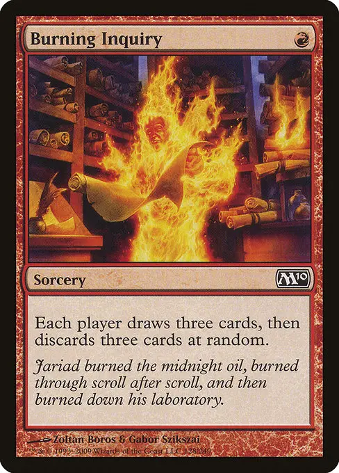 Burning Inquiry [Foil]