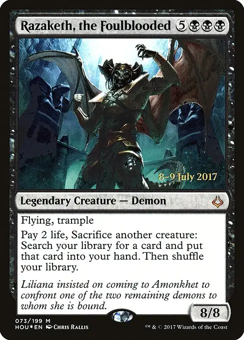 Razaketh, the Foulblooded [Foil]