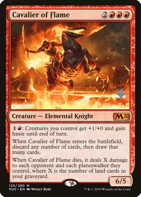 Cavalier of Flame [Foil]