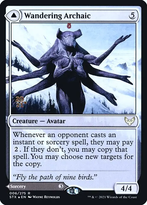 Wandering Archaic // Explore the Vastlands [Foil]
