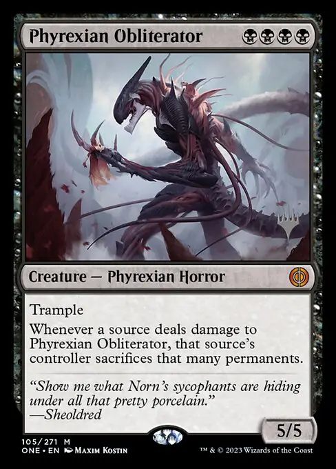 Phyrexian Obliterator [Foil]