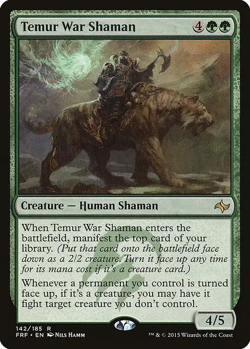 Temur War Shaman [Foil]