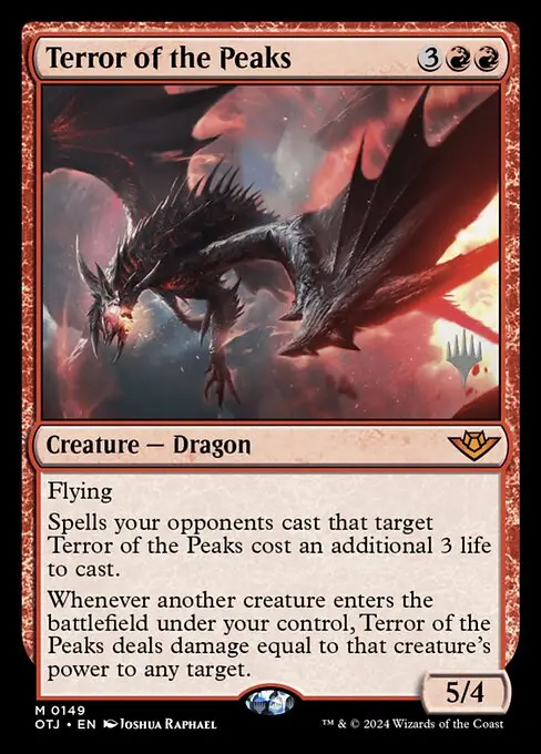 Terror of the Peaks [Foil]