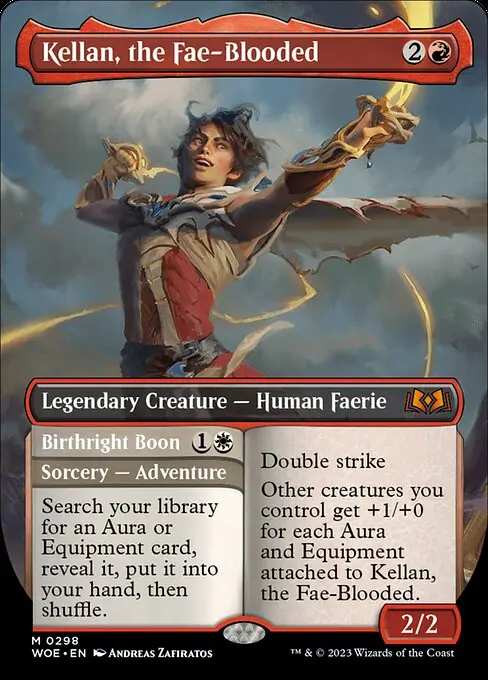 Kellan, the Fae-Blooded // Birthright Boon [Foil]